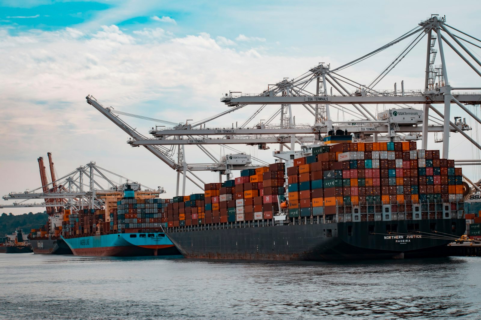 Export Logistics and Shipping Port
